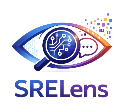 SRELens 로고