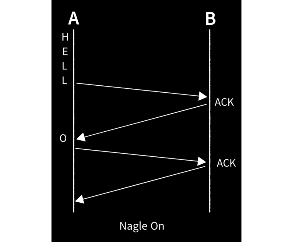 그림1. Nagle On