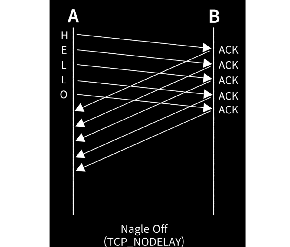 그림2. TCP_NODELAY