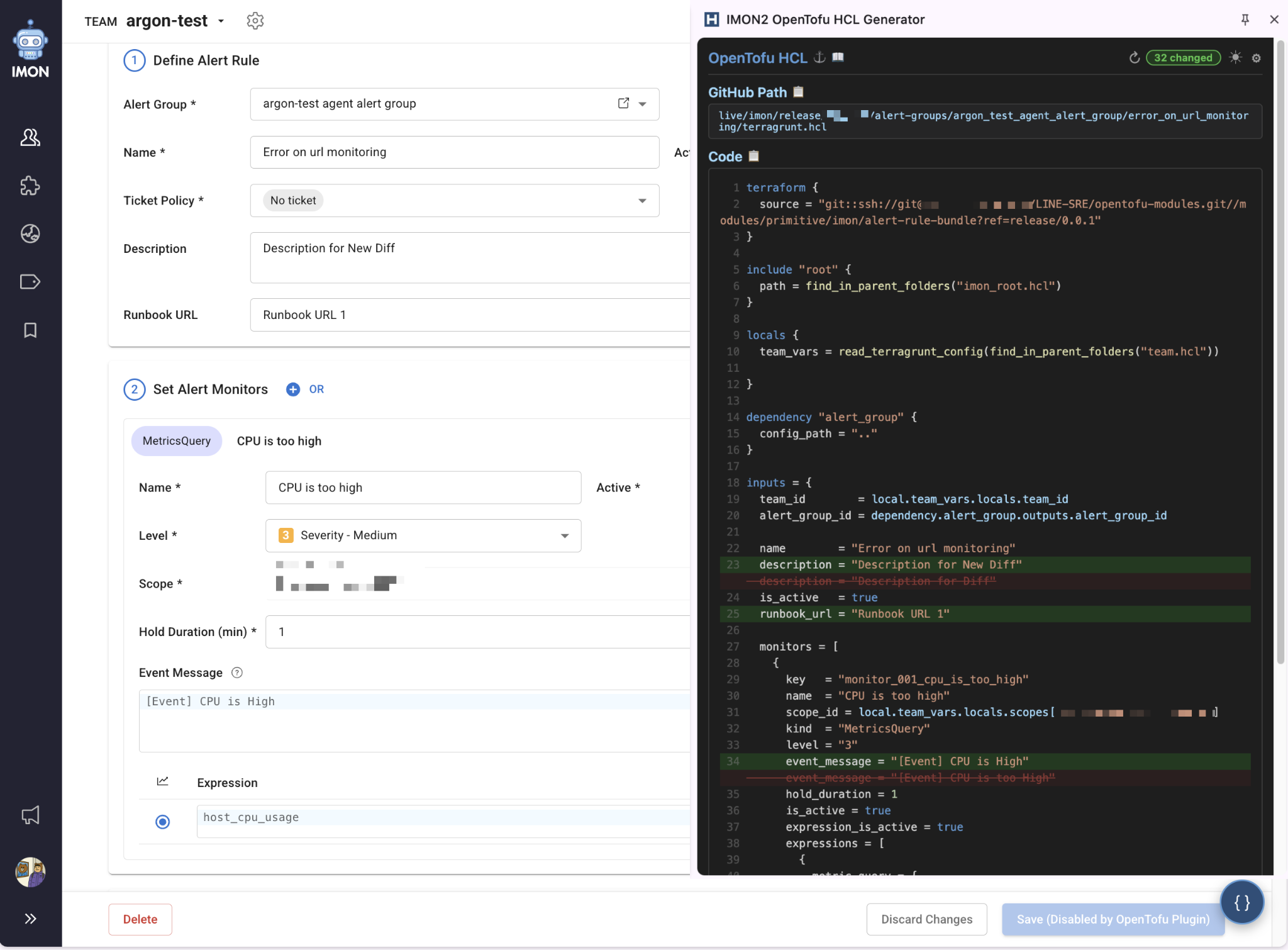 Chrome Extension 화면