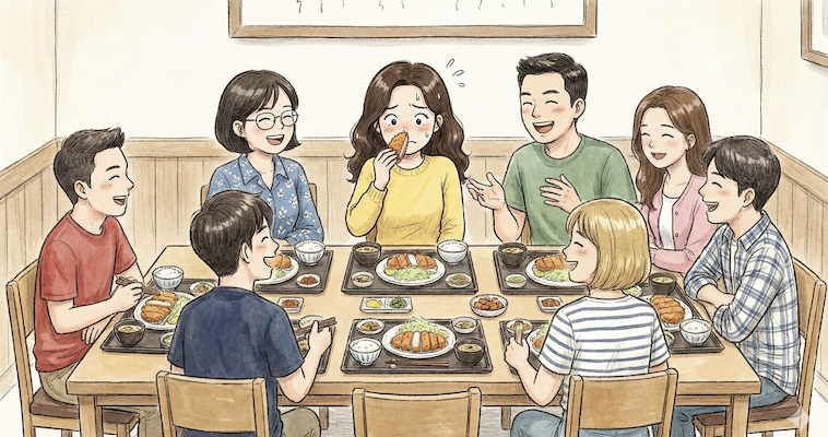 AI를 이용한 회식 이미지