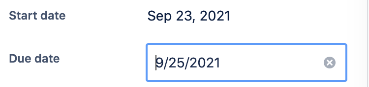 set-start-end-date